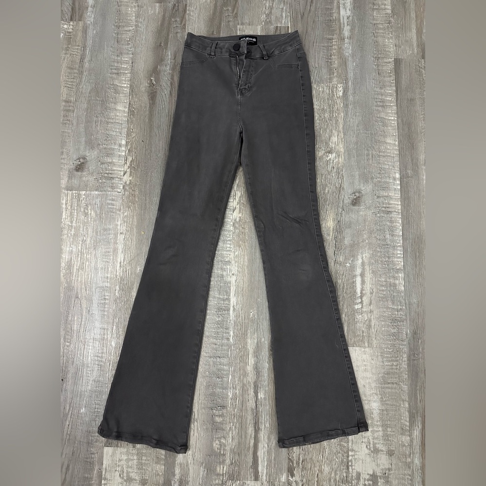FITJEANS Charcoal Flare Jeans